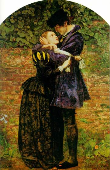 The Huguenot by JE Millais